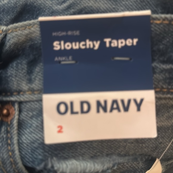 NWT Old Navy slouchy taper jeans - Picture 6 of 7